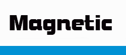 Magnetic logo